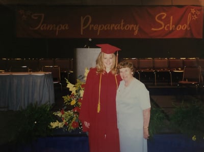 Shannon Encina at Class of 1999 Graduation