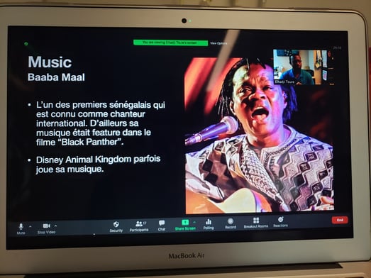 French 3 Senegal Music