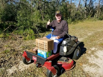 Hurricane Michael survivor