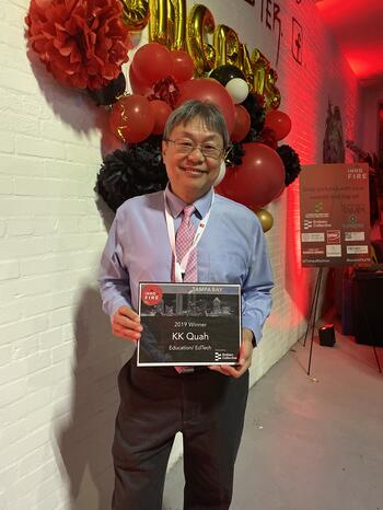 KK Quah Inno Fire Award Winner