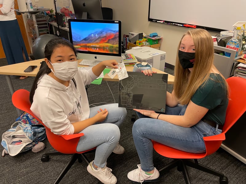 Computer Science Seniors complete Final Projects to benefit the school