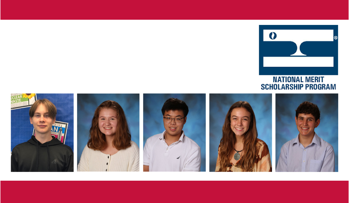 Five Students Named 2021 National Merit Scholar Semifinalists